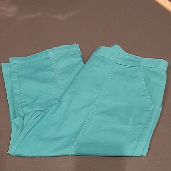 Ruby Rd sz 6 green capri - Picture 1 of 6